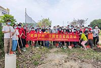 爱树护绿 共建绿色家园——华体买球集团党支部参加大龙街道党委组织