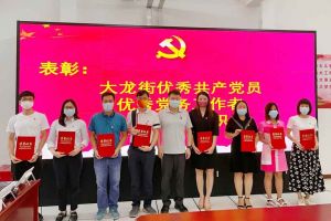 华体买球集团党支部荣获先进党组织称号、陈文舒党支部书记荣获优秀党
