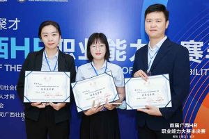 热烈祝贺华体买球集团选手在首届广西HR职业能力大赛取得优异成绩